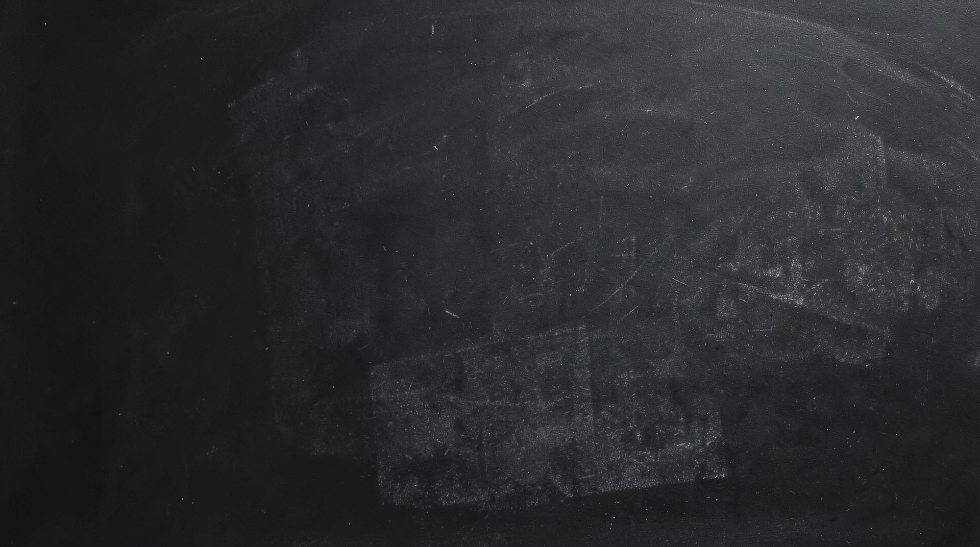 Black chalkboard with empty space