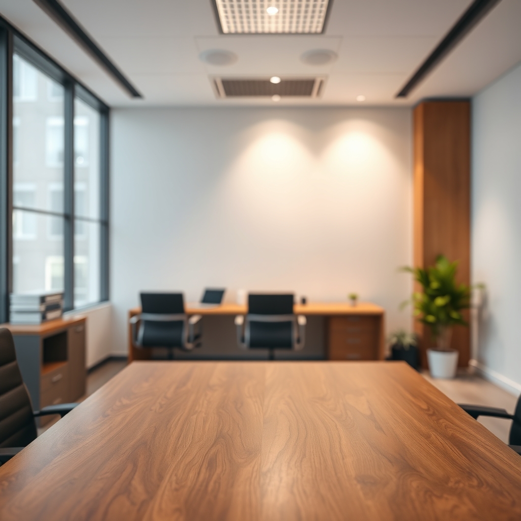 Modern office background with empty space