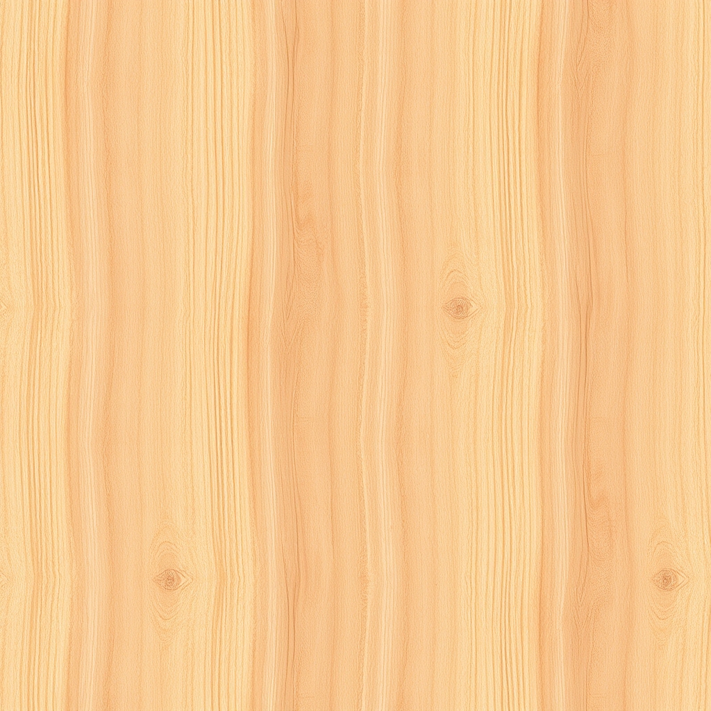 Realistic Light Wood Grain Texture with Warm Tones