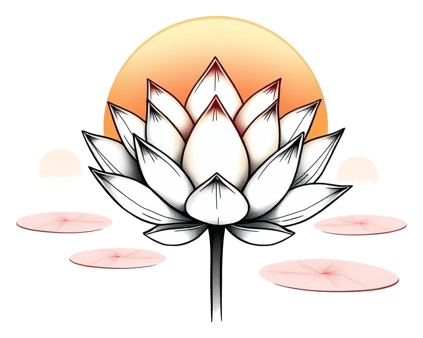 Serene Lotus at Sunrise