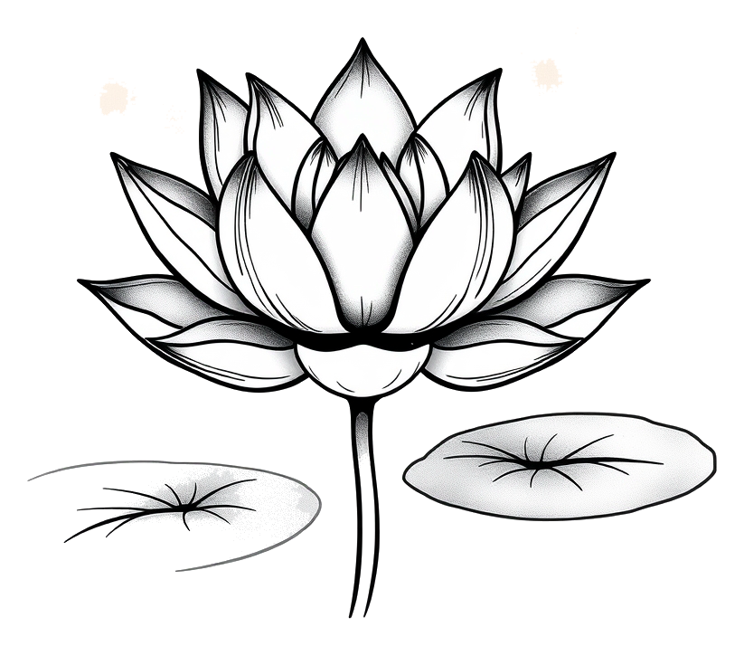 Serene Lotus Flower