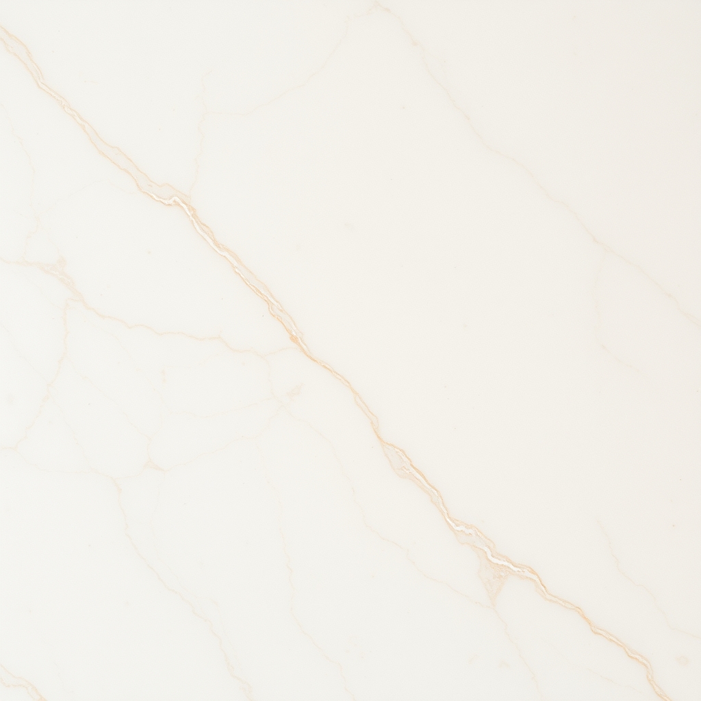 Close-up of white marble texture with soft natural light and warm golden highlights