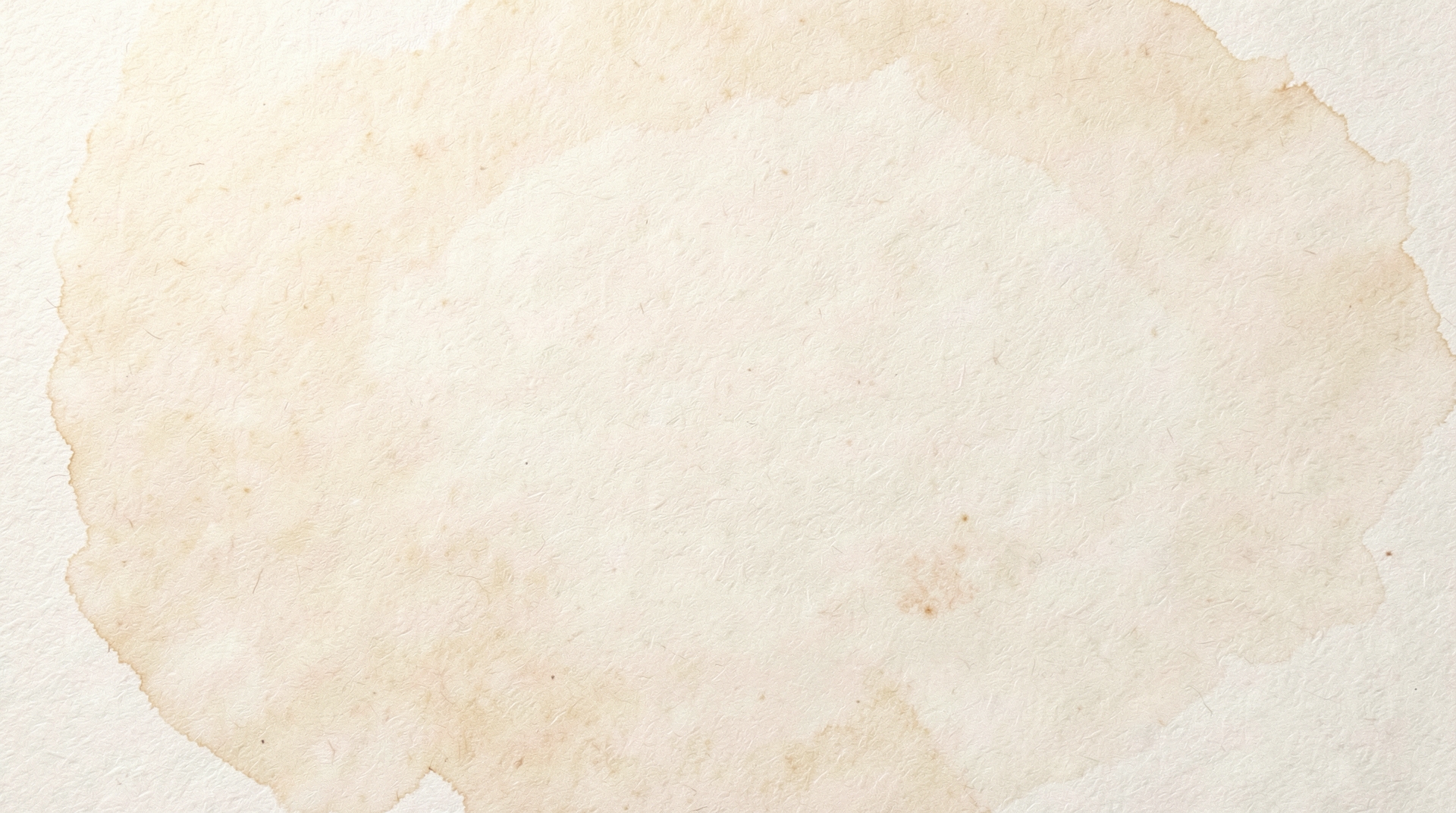 Soft light beige watercolor wash on paper