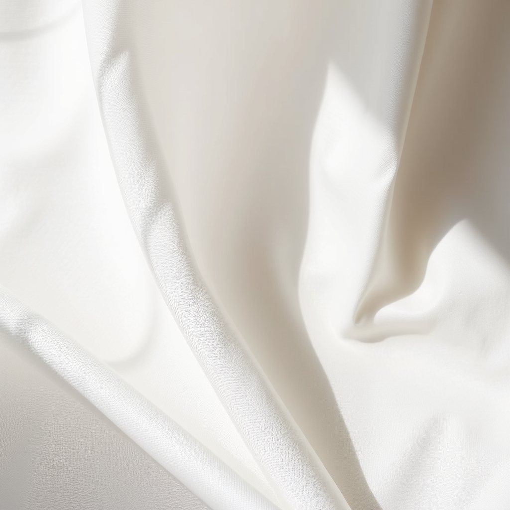 Soft Linen Fabric Texture with Neutral Background