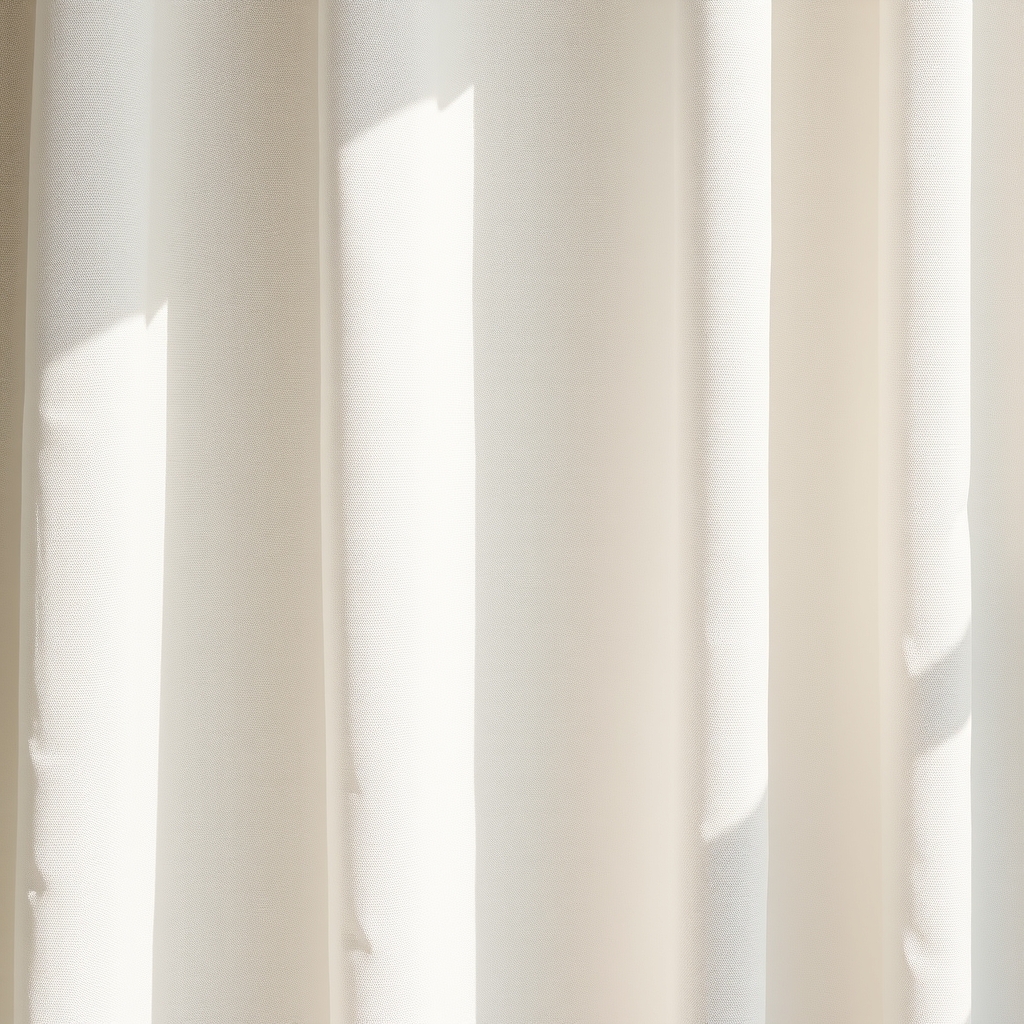 Soft linen fabric in natural morning light, with a neutral background and minimalist composition.