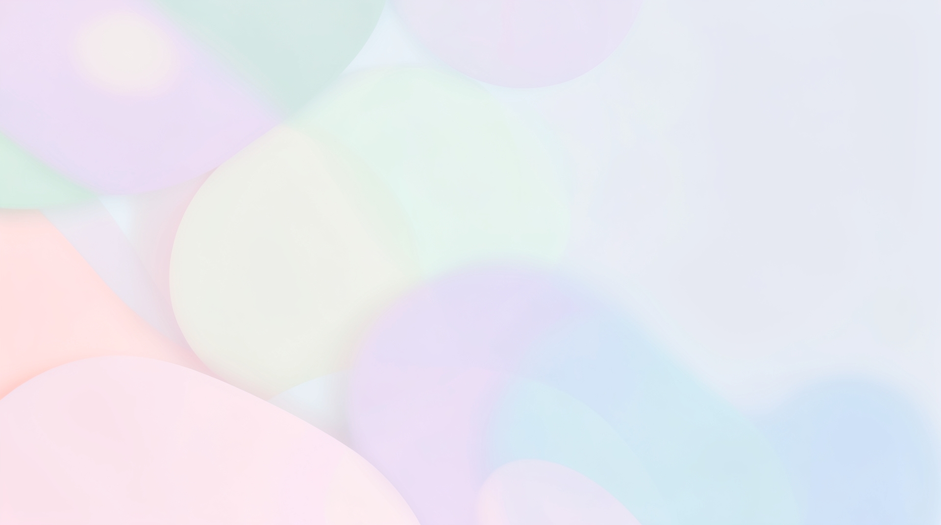 Soft Pastel Abstract Shapes in Gentle Lighting