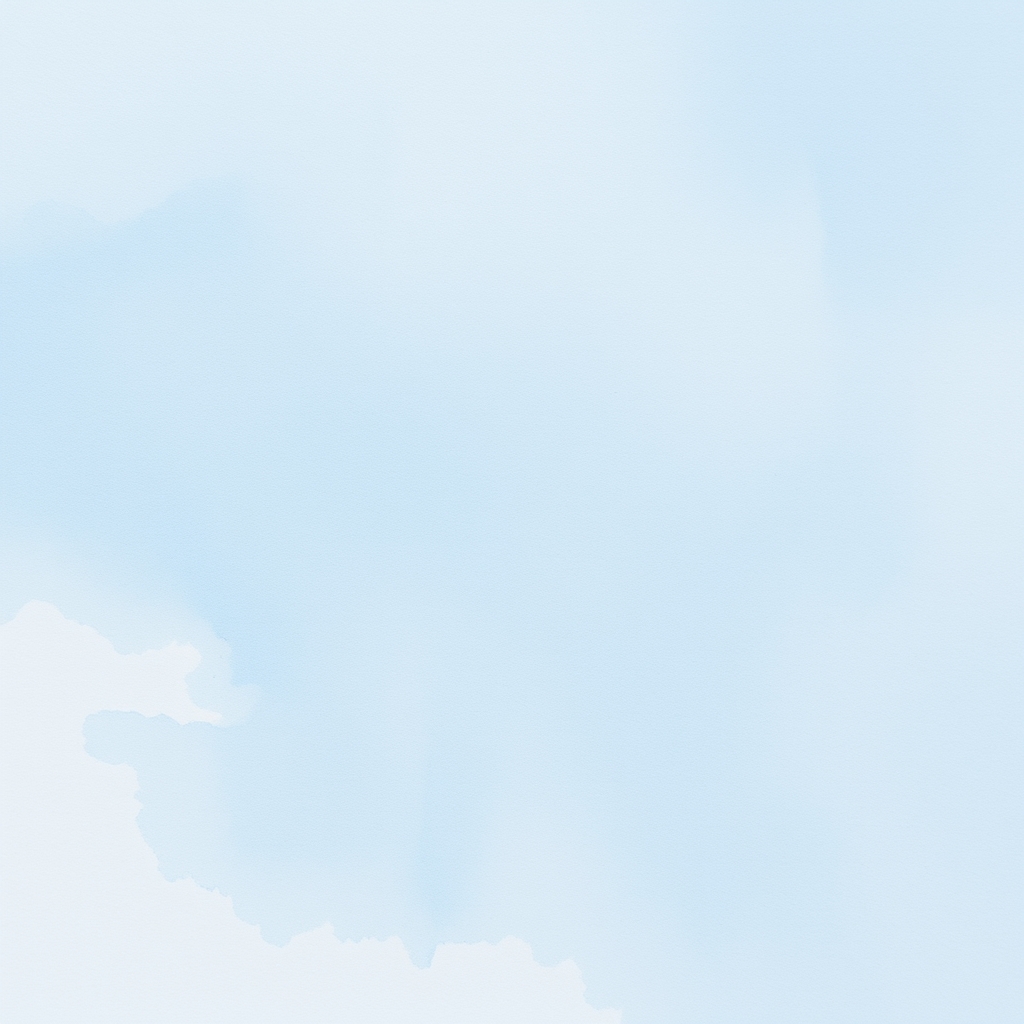 Soft Watercolor Background with Pastel Colors on Paper