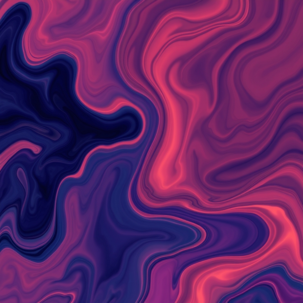 Abstract Pattern of Dark Colors with Glossy Finish