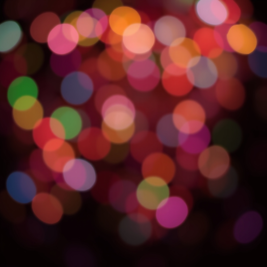 Vibrant Gradient Bokeh with Colorful Lights